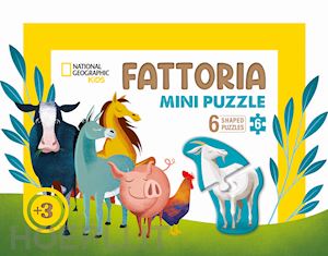 lang anna - fattoria mini puzzle. 6 puzzle sagomati. ediz. a colori