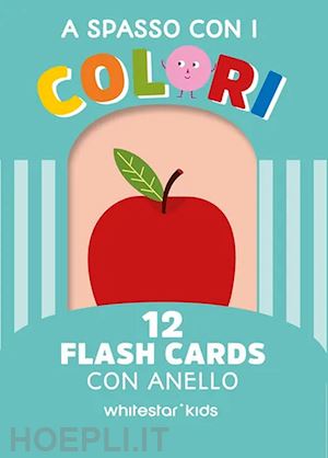  - a spasso con i colori. flash cards con anello