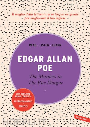 poe edgar allan - the murders in the rue morgue. con versione audio completa