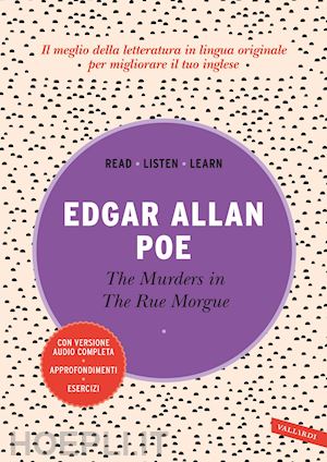 poe edgar allan - the murders in the rue morgue. con versione audio completa