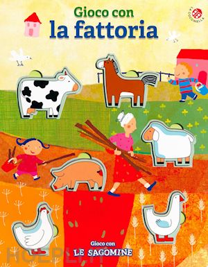 Animali Della Fattoria. Coloro E Gioco. Ediz. Illustrata 