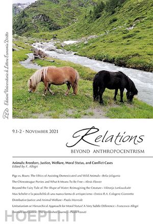 allegri f. (curatore) - relations. beyond anthropocentrism (2021). vol. 9/1-2 november 2021