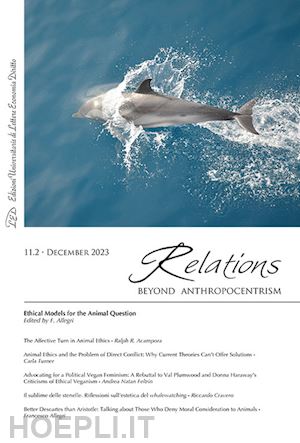 allegri f. (curatore) - relations. beyond anthropocentrism (2023). vol. 11/2: