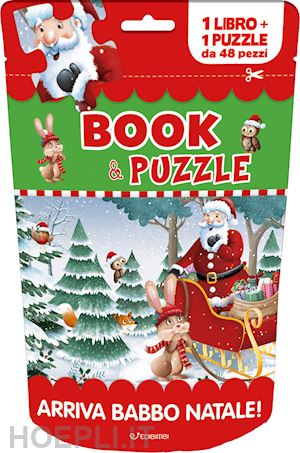 parkinson rob; gentili maria rita - arriva babbo natale! book&puzzle. ediz. a colori. con puzzle