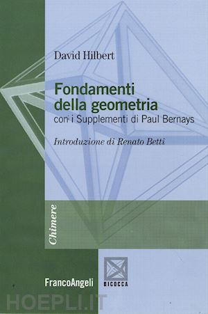 hilbert david - fondamenti della geometria