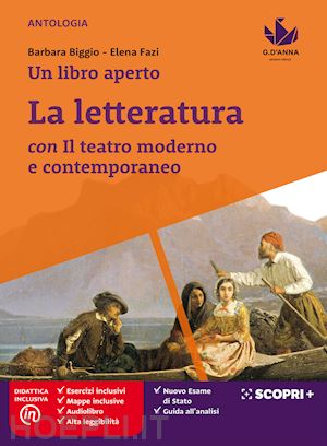 biggio barbara; fazi elena - libro aperto. cercarsi, trovarsi, costruirsi leggendo. con la letteratura con il