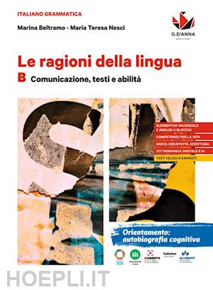 beltramo marina; nesci maria teresa - ragioni della lingua. per le scuole superiori. con e-book. con espansione online