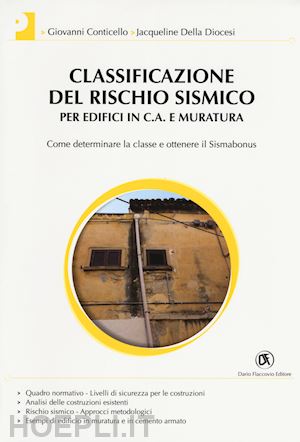 conticello giovanni; della diocesi jacqueline - classificazione del rischio sismico per edifici in c.a. e muratura