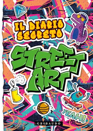  - il diario segreto street art. con lucchetto