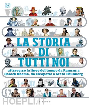 dk - storia di tutti noi. attraverso le linee del tempo da ramses a barak obama, da c