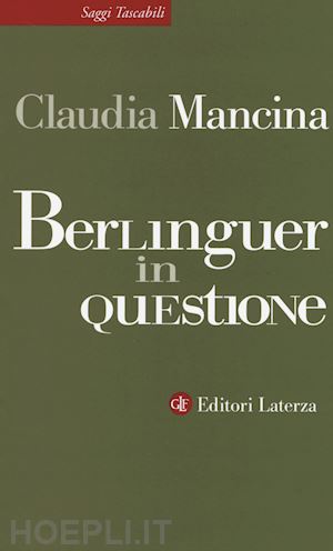 mancina claudia - berlinguer in questione