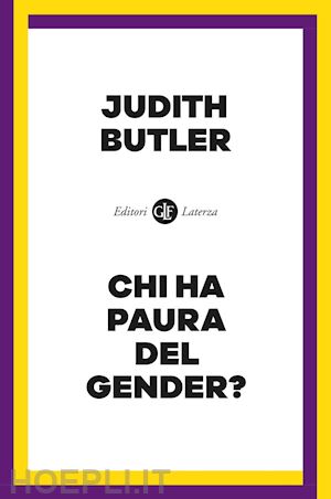 butler judith - chi ha paura del gender?