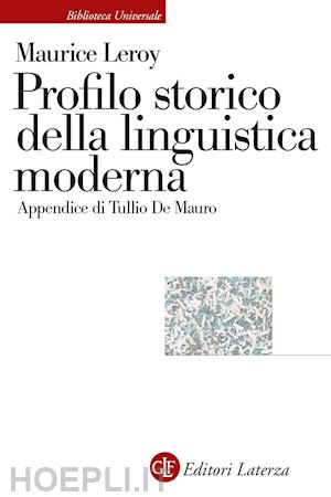 leroy maurice - profilo storico della linguistica moderna