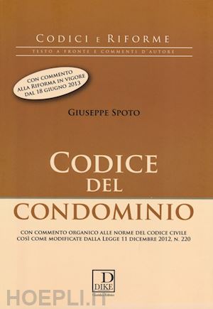 spoto giuseppe - codice del condominio