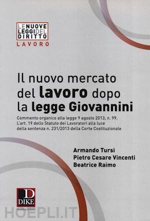 Il Nuovo Mercato Del Lavoro Dopo La Legge Giovannini Tursi