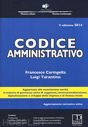 caringella francesco; tarantino luigi - codice amministrativo