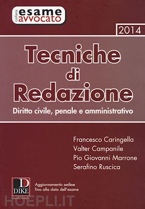 caringella f.; campanile v.; marrone p.g.; ruscica s. - tecniche di redazione