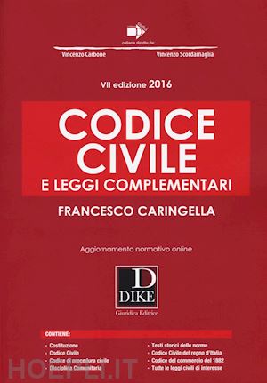 caringella francesco - codice civile