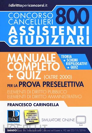 caringella francesco - concorso cancellieri 800 assistenti giudiziari