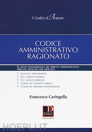 caringella francesco - codice amministrativo ragionato