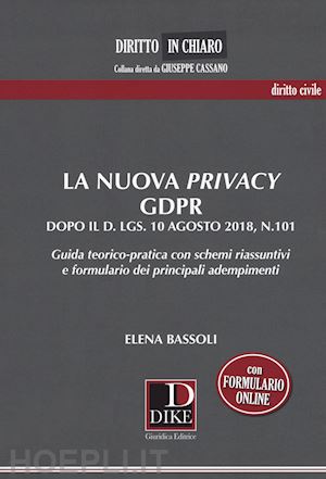 bassoli elena - nuova privacy gdpr