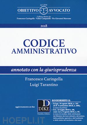 caringella francesco; tarantino luigi - codice amministrativo