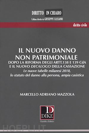 mazzola marcello adriano - nuovo danno non patrimoniale