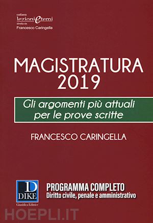 caringella francesco - magistratura 2019