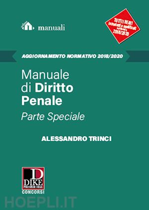 trinci alessandro - manuale di diritto penale