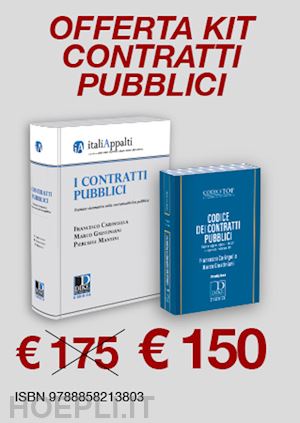 caringella francesco; giustiniani marco; mantini pierluigi - kit contratti pubblici