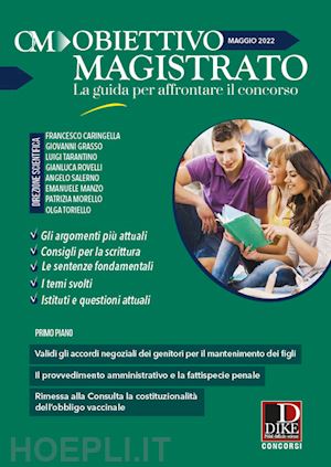  - obiettivo magistrato - n.5/2022 - (maggio)