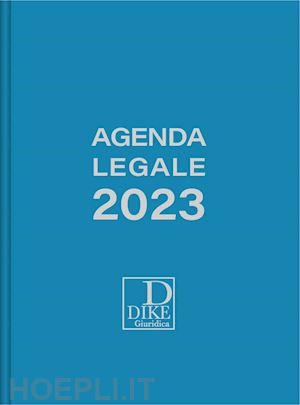  - agenda legale - 2023 - edizione azzurra
