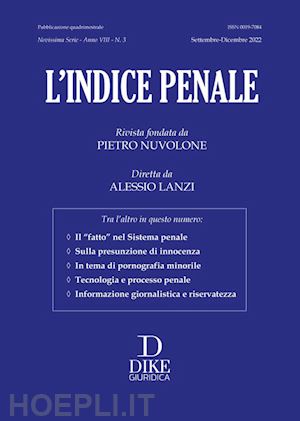  - l'indice penale (2022). vol. 3