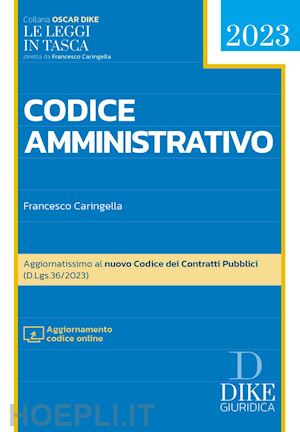 caringella francesco - codice amministrativo - pocket 2023