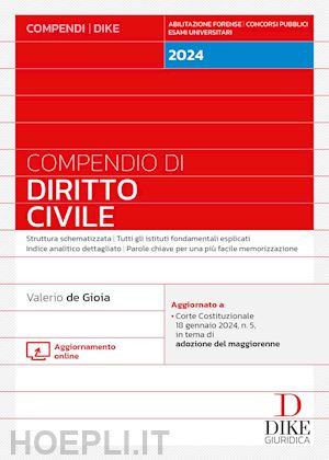 de gioia valerio - compendio di diritto civile