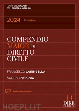 caringella francesco; de gioia valerio - compendio maior di diritto civile