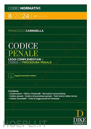 caringella francesco - codice penale - ii/2024