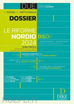 salerno a. (curatore) - riforme nordio 2024 - guida pratica alle principali novita' in materia di dirit