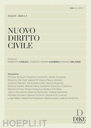 aa.vv. - nuovo diritto civile (2024). vol. 2