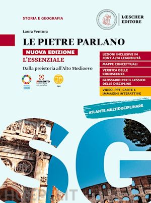 reali mauro; turazza gisella; mizzotti claudia - le pietre parlano. l'essenziale. per le scuole superiori