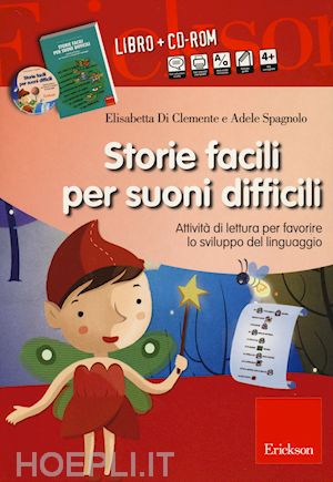 spagnolo adele; di clemente elisabetta - storie facili per suoni difficili - kit libro + con cd-rom