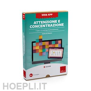 di nuovo santo - web app attenzione e concentrazione. 7 test e 12 training di potenziamento. con software