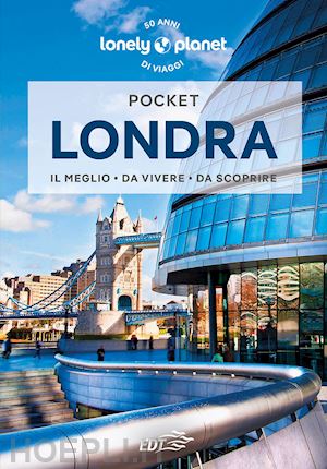 Londra guida incontri Lonely Planet cartina ed. EDT A63