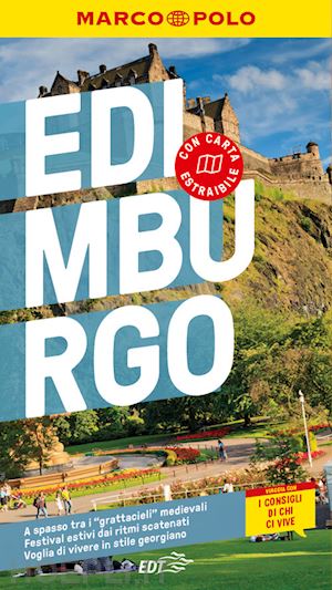 muller martin - edimburgo guida marco polo 2024 con carta estraibile