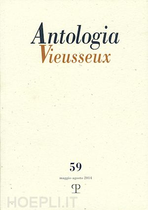  - antologia vieusseux (2014). vol. 59