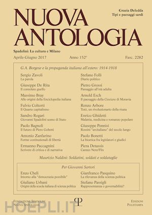 ceccuti c.(curatore) - nuova antologia (2017). vol. 2: aprile-giugno
