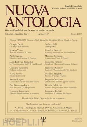  - nuova antologia (2021). vol. 4: ottobre-dicembre