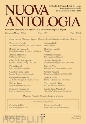 ceccuti c.(curatore) - nuova antologia. vol. 159: gennaio-marzo