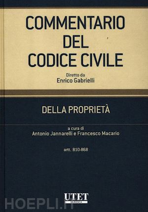 jannarelli a. (curatore); macario f. (curatore) - commentario del codice civile