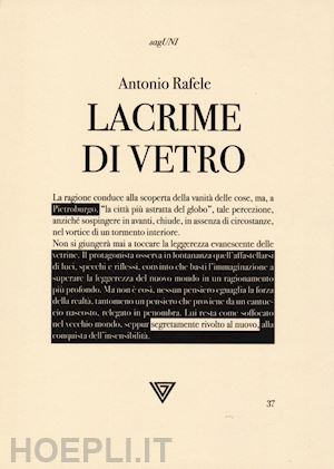 rafele antonio - lacrime di vetro